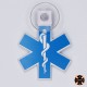 Plaque Pare-brise voiture Star of Life Ambulancier