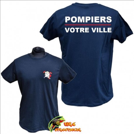 T-Shirt Pompiers à personnalisé "Belgian Origine"