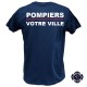 T-Shirt Pompiers à personnalisé "Belgian Origine"