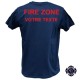 T-Shirt Fire Zone à personnalisé "Belgium Fire Dept"