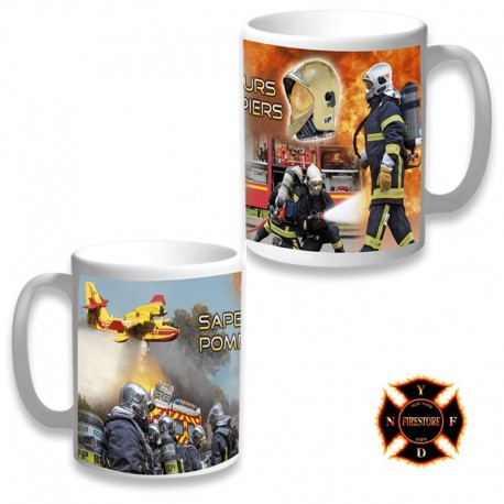 Mug tasse Pompier "Sapeurs-Pompiers"